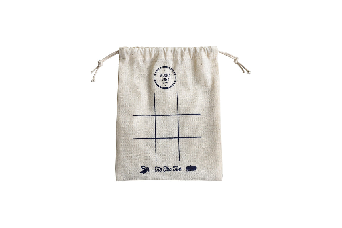 Wooden Tic-Tac-Toe Game