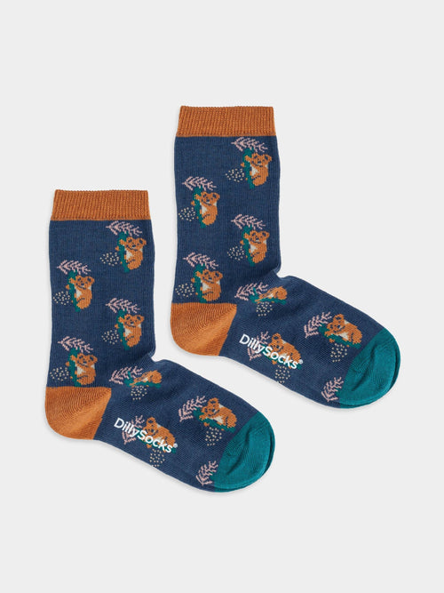 Lil Comfy Koala children’s socks by DillySocks