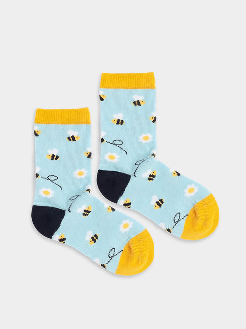 Lil Busy Bees children’s socks by DillySocks