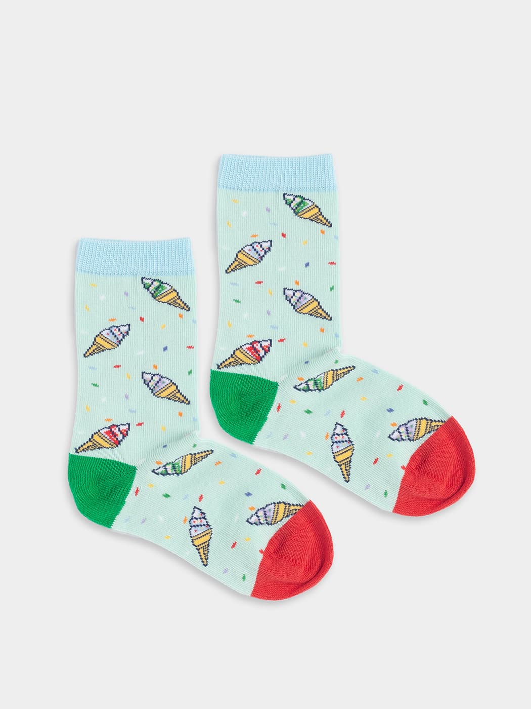Lil Ice Cream Party children’s socks by DillySocks