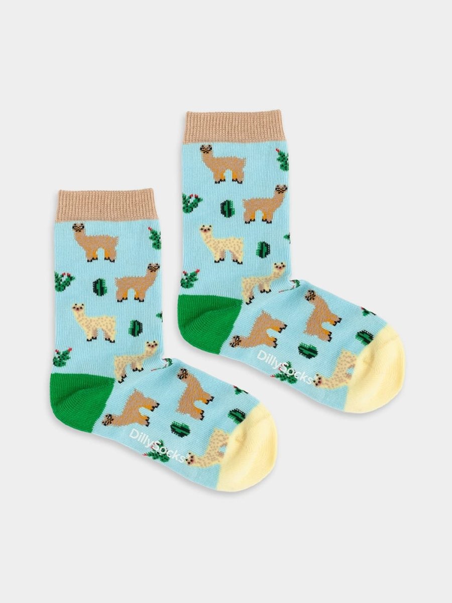 Lil Alpaca Gang children’s socks by DillySocks