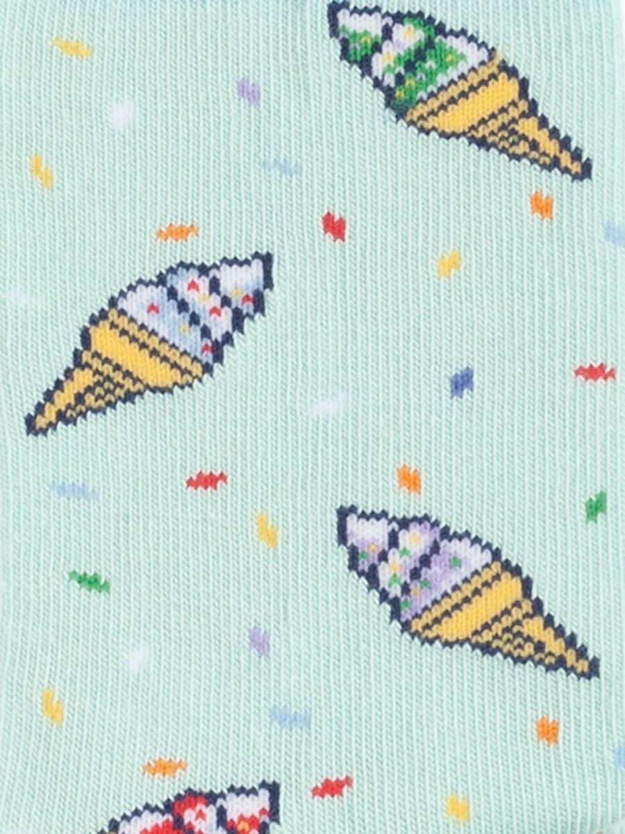 Lil Ice Cream Party children’s socks by DillySocks