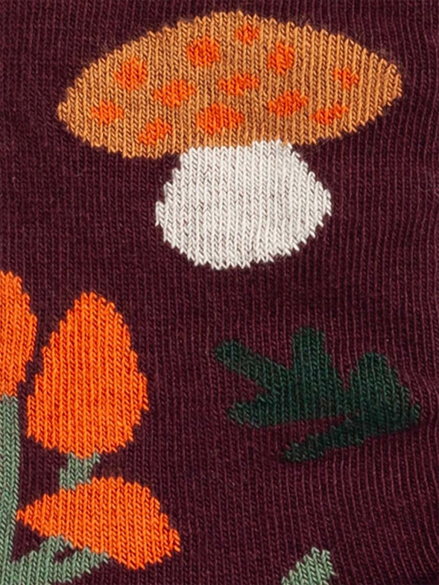 Lil Mushroom Crush children’s socks by DillySocks